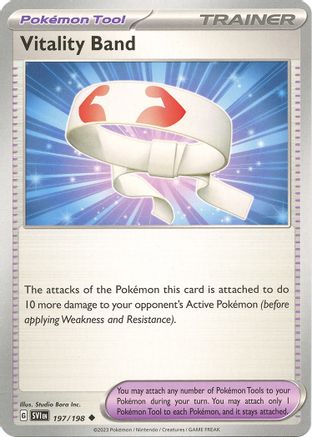 Vitality Band (197) [SV: Base Set] Pokemon Single Pokémon