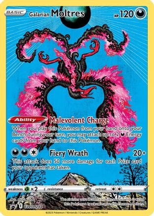 Galarian Moltres - SWSH284 (SWSH284) Holofoil [Promos: SWSH Promo Cards] Pokemon Single Pokémon