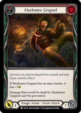 Murkmire Grapnel (Red) [OUT121] (Outsiders) Flesh And Blood Single Flesh And Blood   