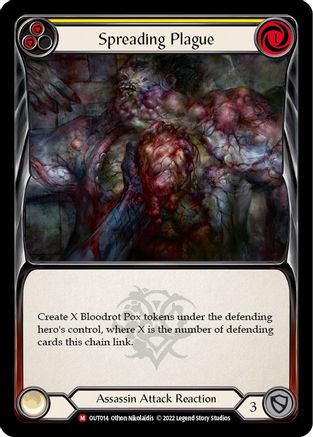 Spreading Plague [OUT014] (Outsiders) Flesh And Blood Single Flesh And Blood   
