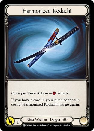 Harmonized Kodachi [OUT048] (Outsiders) Flesh And Blood Single Flesh And Blood   