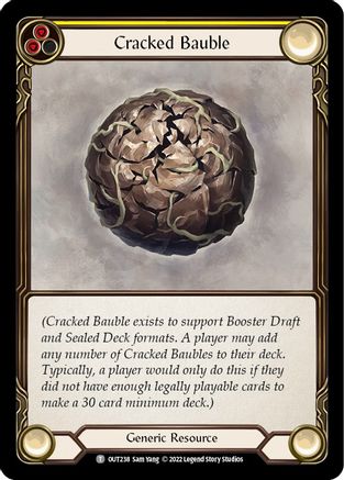 Cracked Bauble [OUT238] (Outsiders) Flesh And Blood Single Flesh And Blood   