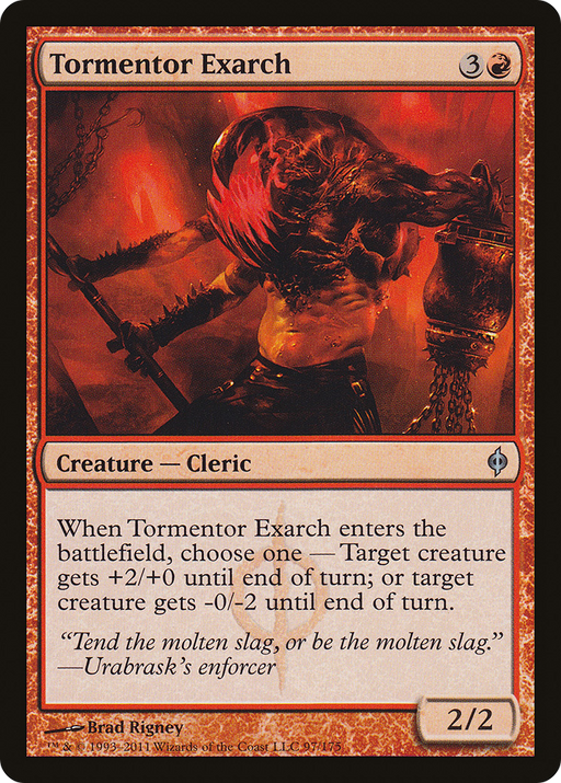 Tormentor Exarch (NPH-097) [New Phyrexia] Foil MTG Single Wizards of the Coast