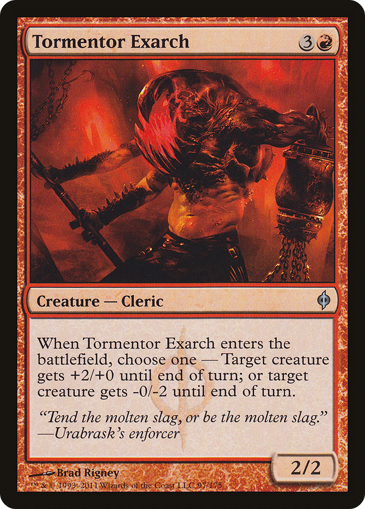 Tormentor Exarch (NPH-097) [New Phyrexia] MTG Single Wizards of the Coast