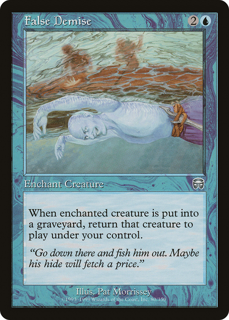 False Demise (MMQ-080) [Mercadian Masques] MTG Single Wizards of the Coast