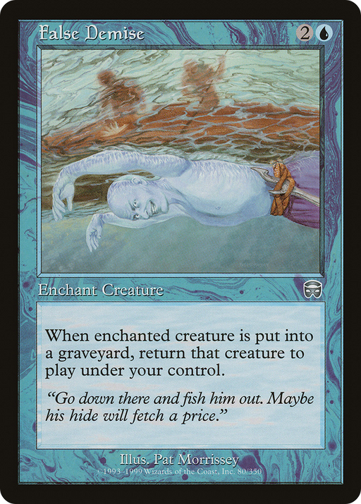 False Demise (MMQ-080) [Mercadian Masques] MTG Single Wizards of the Coast