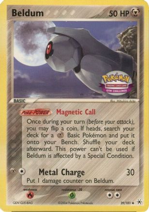 Beldum - 029/101 (Gym Challenge) [Misc: Cards & Products] Pokemon Single Pokémon