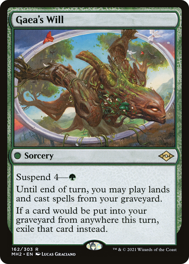 Gaea's Will (MH2-162) [Modern Horizons 2] MTG Single Modern Horizons 2