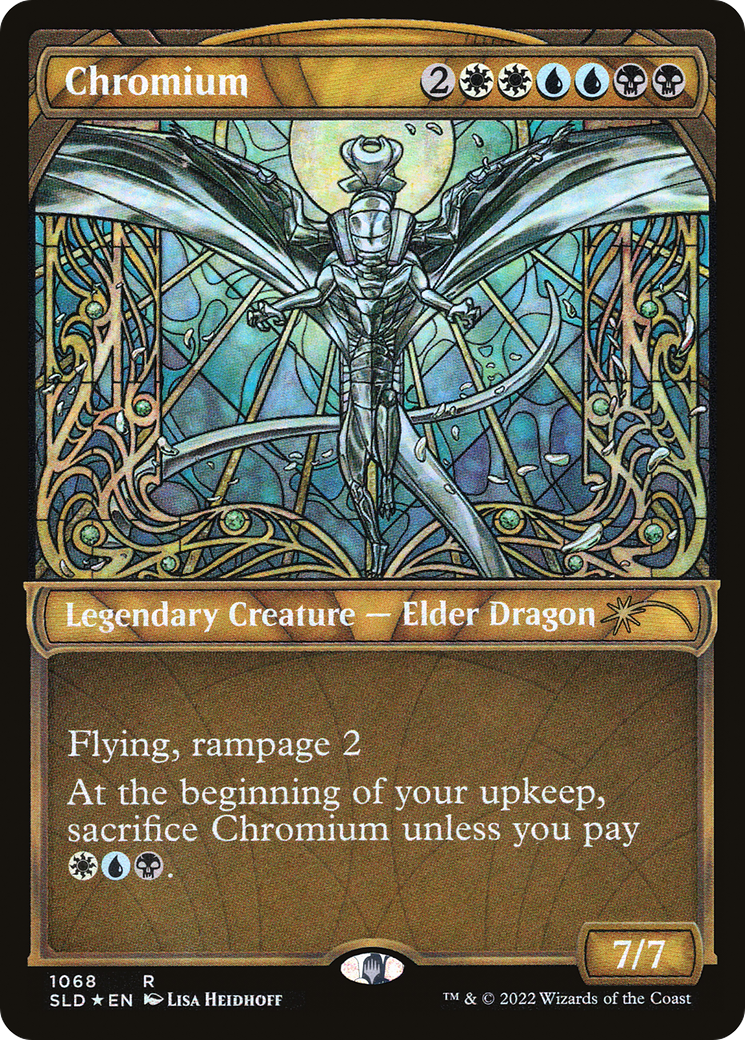 Chromium (SLD-1068) [Secret Lair] Drop (Showcase) Foil MTG Single Wizards of the Coast