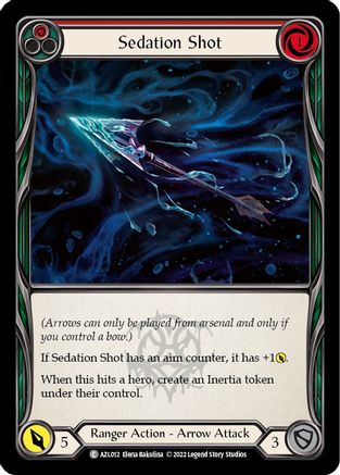 Sedation Shot (Red) [AZL012] (Outsiders Azalea Blitz Deck) Flesh And Blood Single Flesh And Blood   