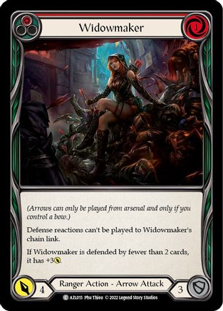 Widowmaker (Red) [AZL015] (Outsiders Azalea Blitz Deck) Flesh And Blood Single Flesh And Blood   