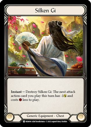 Silken Gi [BEN004] (Outsiders Benji Blitz Deck) Flesh And Blood Single Flesh And Blood   