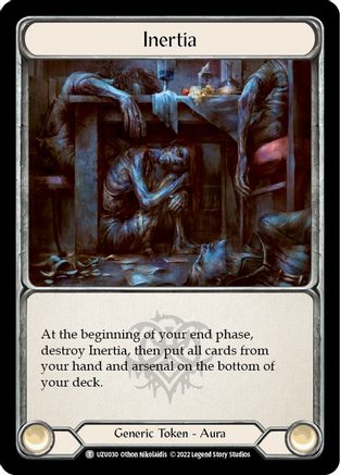 Inertia [UZU030] (Outsiders Uzuri Blitz Deck) Flesh And Blood Single Flesh And Blood   