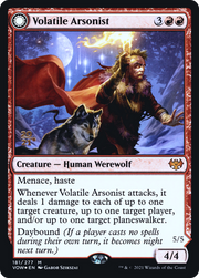Volatile Arsonist (PRE-181) [Innistrad: Crimson Vow Promos] Foil MTG Single Wizards of the Coast