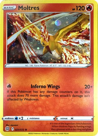 Moltres (Cosmos Holo) (21) Holofoil [Misc: Cards & Products] Pokemon Single Pokémon