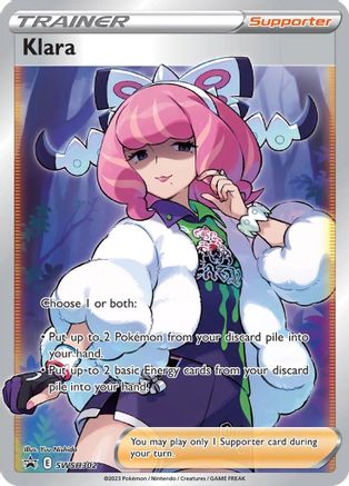 Klara (Full Art) (SWSH302) Holofoil [Promos: SWSH Promo Cards] Pokemon Single Pokémon