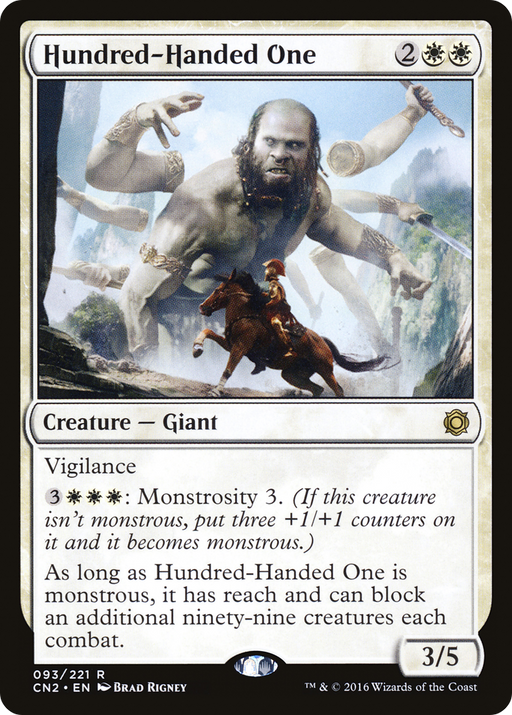 Hundred-Handed One (CN2-093) [Conspiracy: Take the Crown] MTG Single Wizards of the Coast