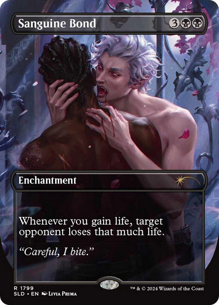 Sanguine Bond (SLD-1799) [Secret Lair] Drop (Borderless) MTG Single Wizards of the Coast