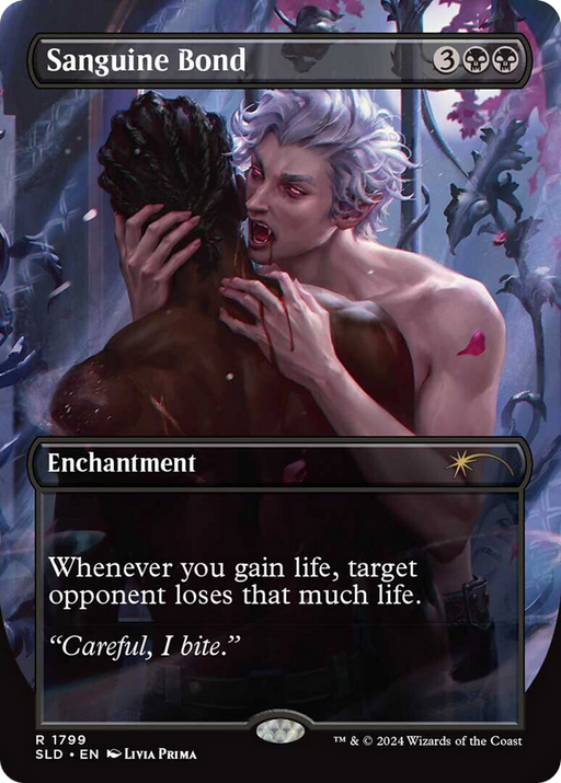 Sanguine Bond (SLD-1799) [Secret Lair] Drop (Borderless) MTG Single Wizards of the Coast