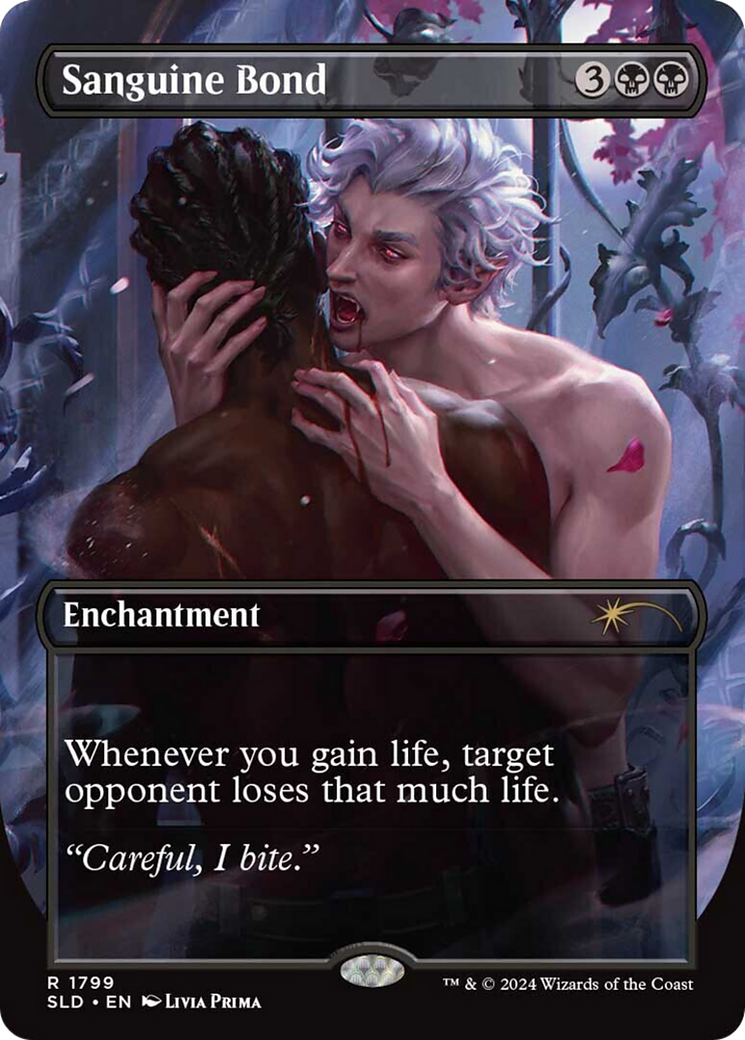 Sanguine Bond (SLD-1799) [Secret Lair] Drop (Borderless) MTG Single Wizards of the Coast