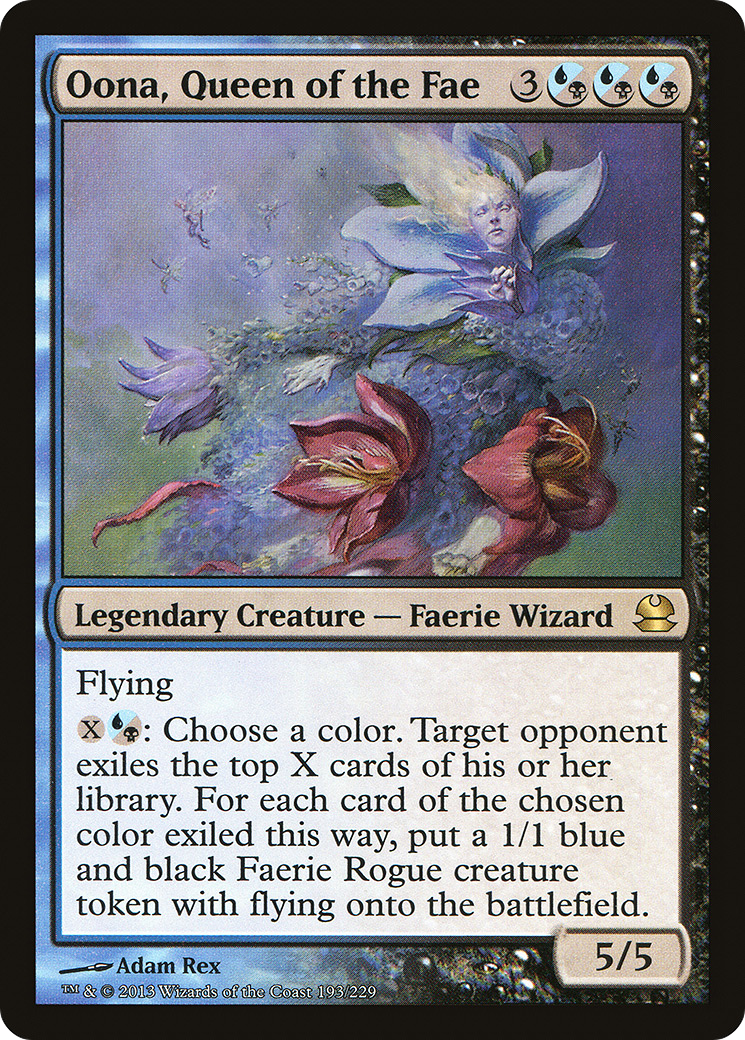 Oona, Queen of the Fae [Modern Masters] MTG Single Magic: The Gathering