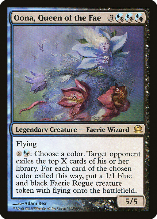Oona, Queen of the Fae (MMA-193) [Modern Masters] MTG Single Modern Masters