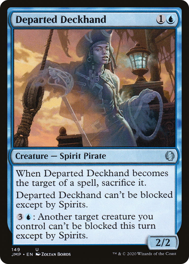Departed Deckhand (JMP-149) [Jumpstart] MTG Single Wizards of the Coast