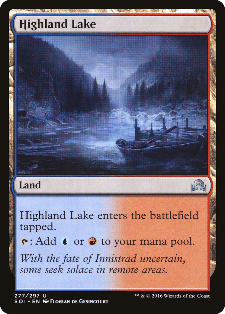 Highland Lake (SOI-277) [Shadows over Innistrad] MTG Single Wizards of the Coast