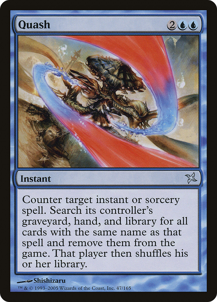 Quash (BOK-047) [Betrayers of Kamigawa] Foil MTG Single Wizards of the Coast