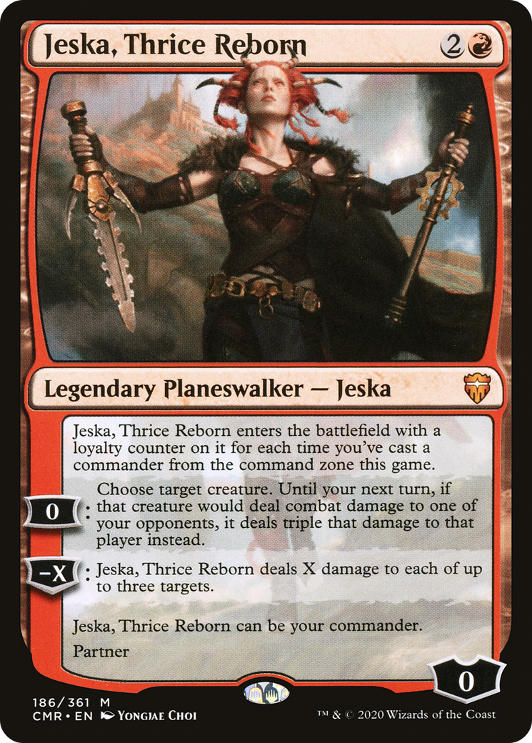 Jeska, Thrice Reborn (CMR-186) [Commander Legends] MTG Single Wizards of the Coast