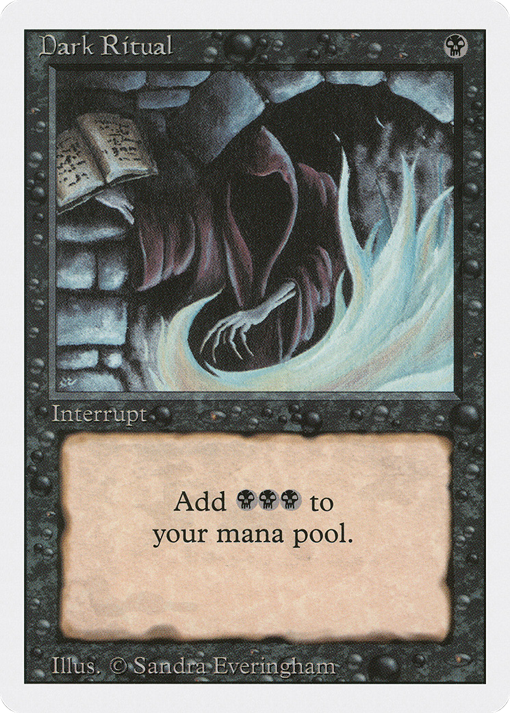 Dark Ritual (3ED-099) [Revised Edition] MTG Single Wizards of the Coast