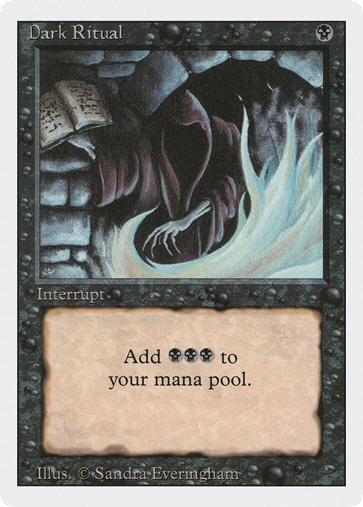 Dark Ritual (3ED-099) [Revised Edition] MTG Single Wizards of the Coast