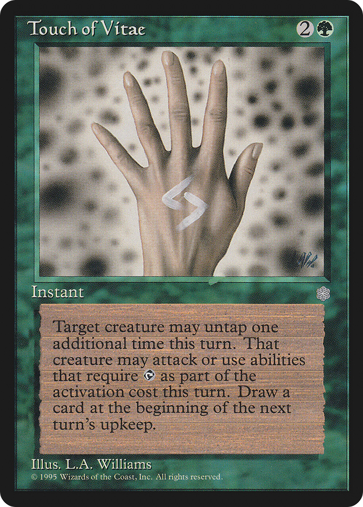 Touch of Vitae (ICE-) [Ice Age] MTG Single Wizards of the Coast