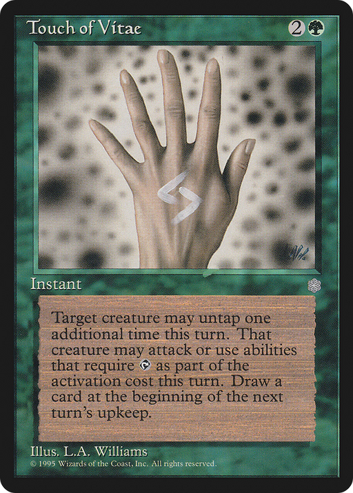 Touch of Vitae (ICE-) [Ice Age] MTG Single Wizards of the Coast