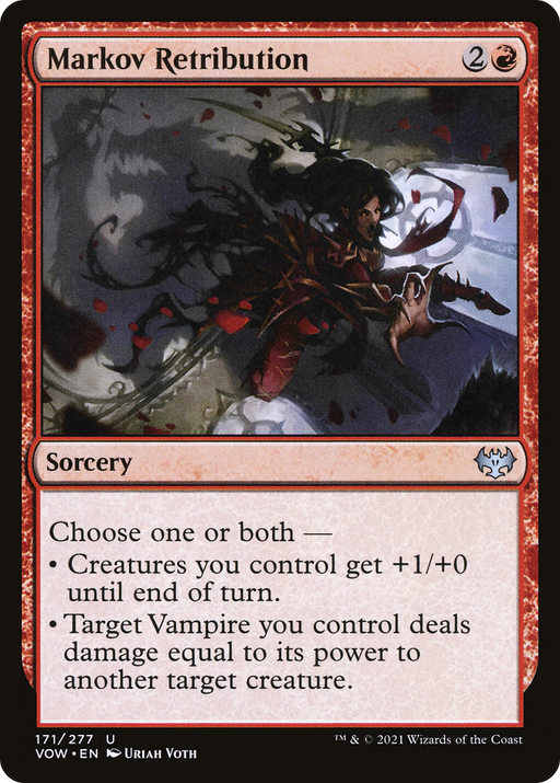 Markov Retribution (VOW-171) [Innistrad: Crimson Vow] MTG Single Wizards of the Coast