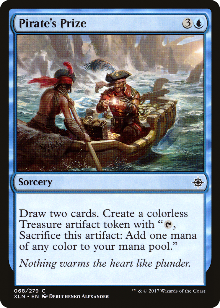 Pirate's Prize (XLN-068) [Ixalan] MTG Single Wizards of the Coast