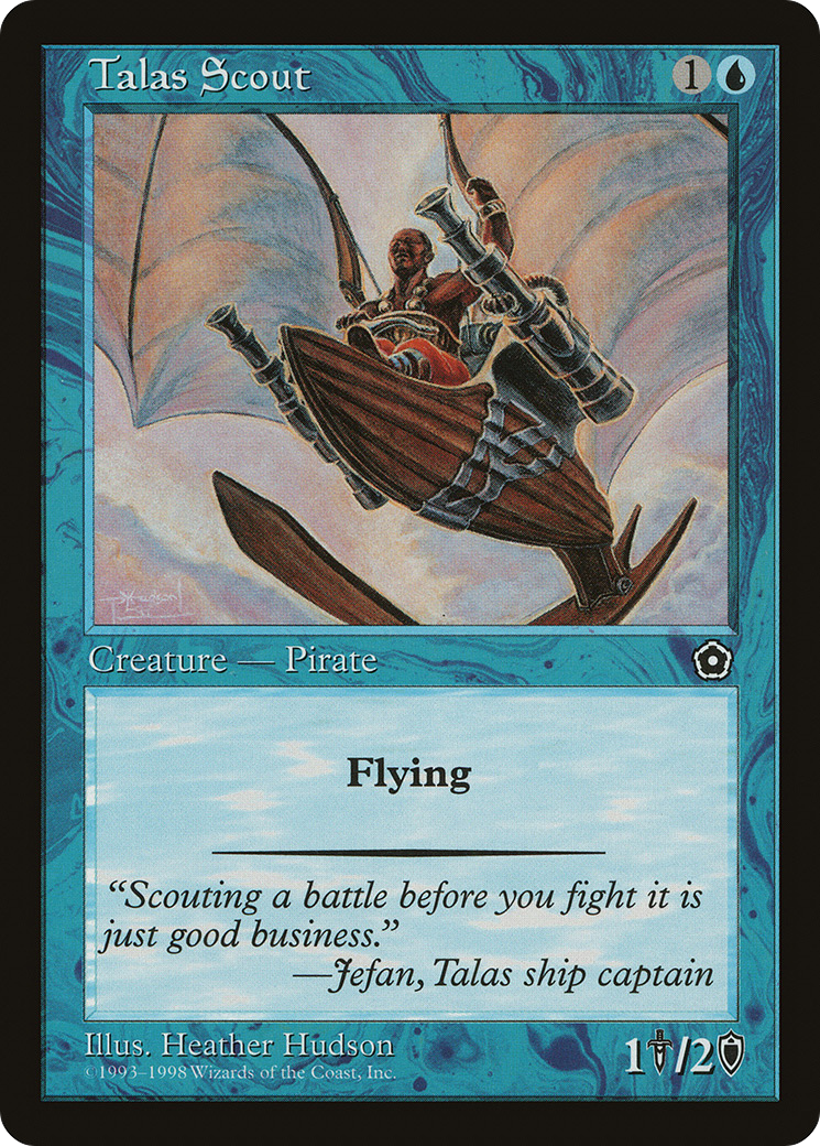 Talas Scout (P02-) [Misc] Portal Second Age MTG Single Wizards of the Coast