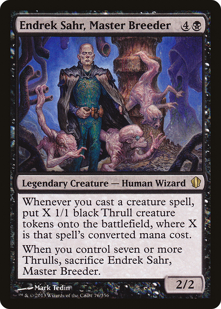 Endrek Sahr, Master Breeder (C13-076) [Commander 2013] MTG Single Wizards of the Coast