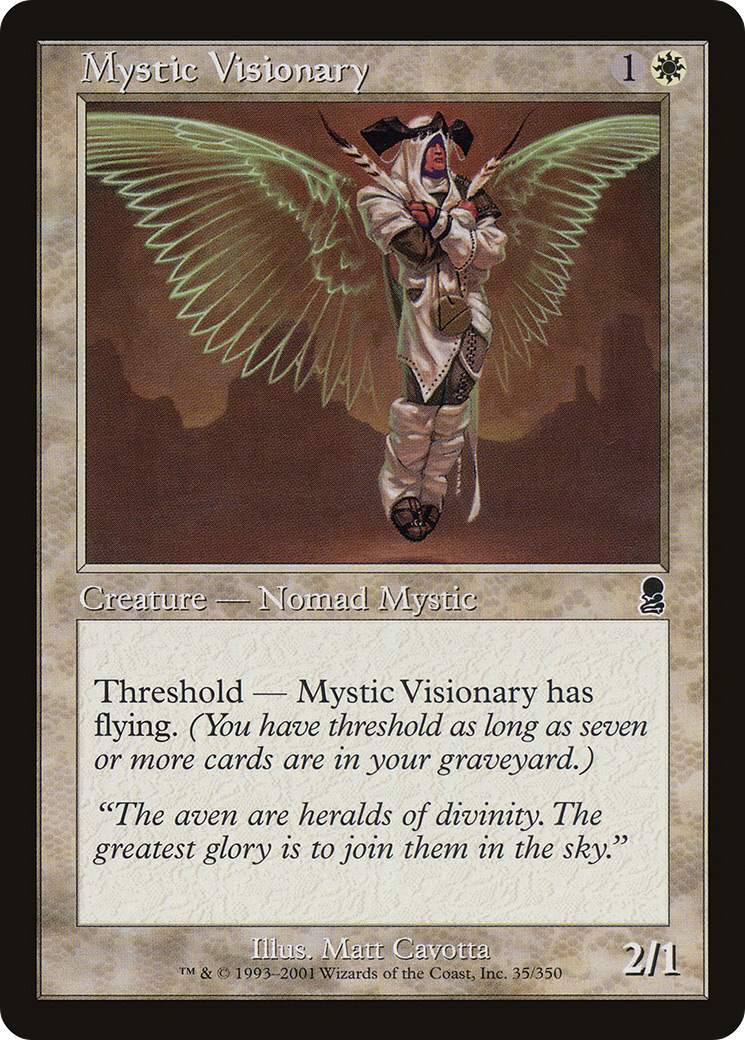 Mystic Visionary (ODY-035) [Odyssey] Foil MTG Single Wizards of the Coast