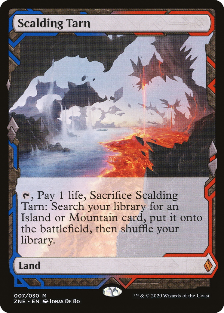 Scalding Tarn (ZNE-007) [Zendikar Rising Expeditions] MTG Single Wizards of the Coast