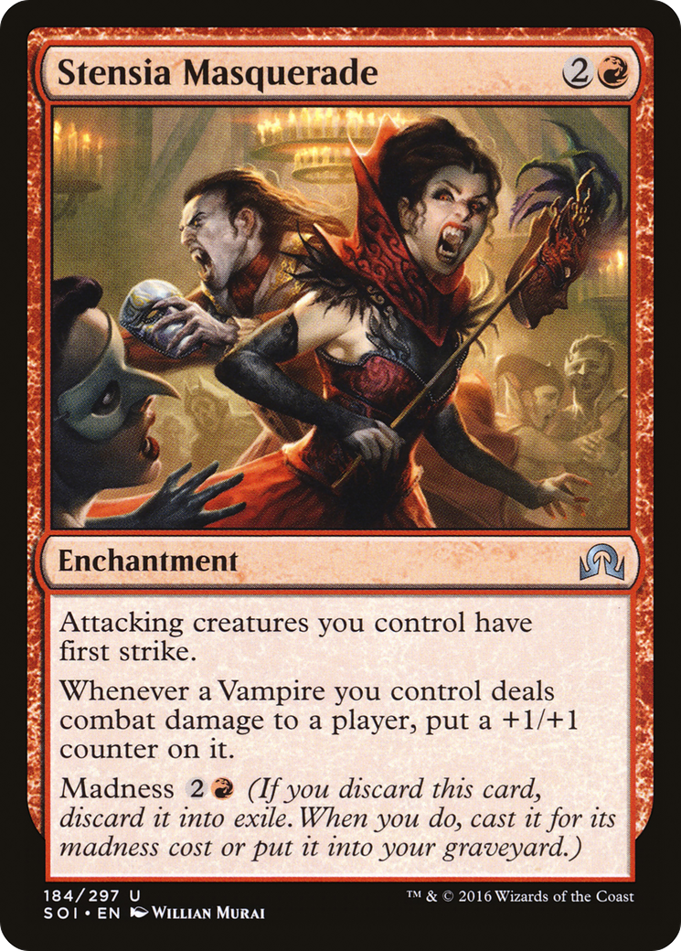 Stensia Masquerade (SOI-184) [Shadows over Innistrad] MTG Single Wizards of the Coast