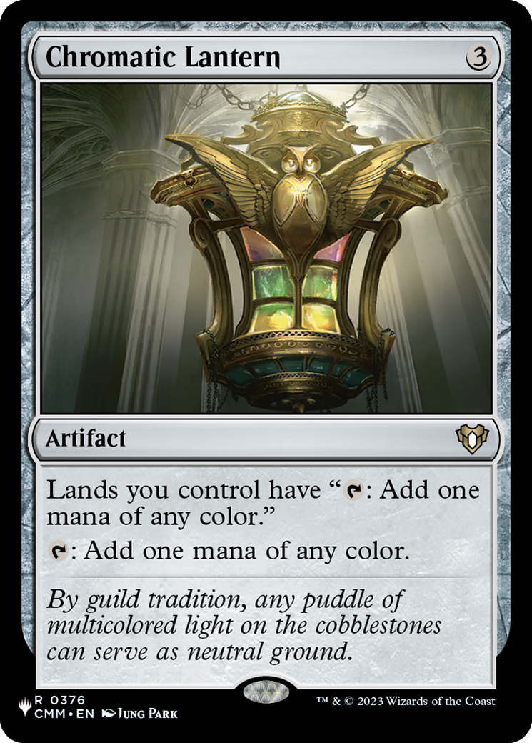 Chromatic Lantern (CMM) (LIST-0376) [Mystery Booster] The List MTG Single Wizards of the Coast