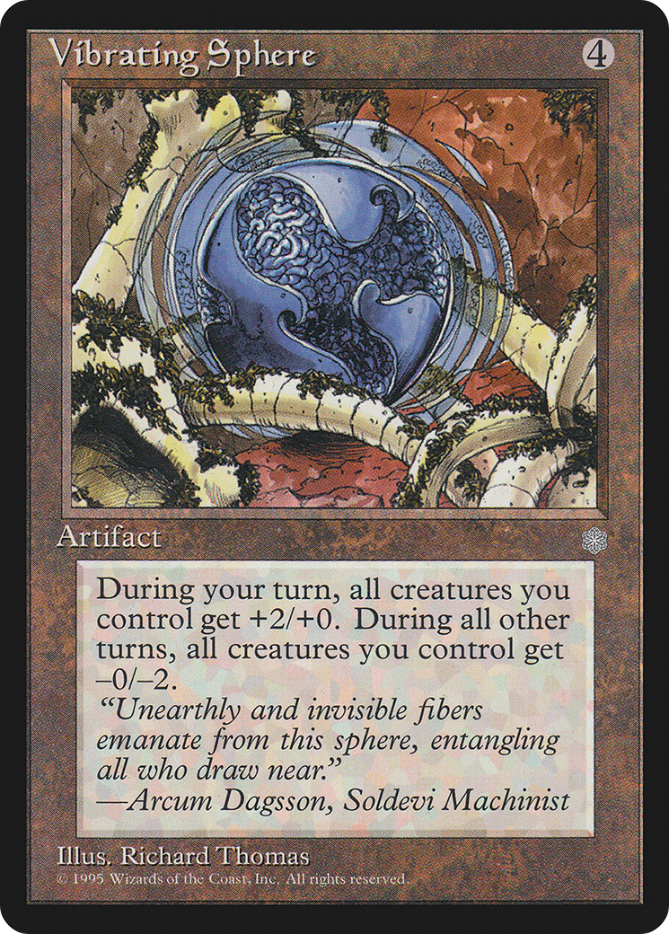 Vibrating Sphere (ICE-) [Ice Age] MTG Single Wizards of the Coast