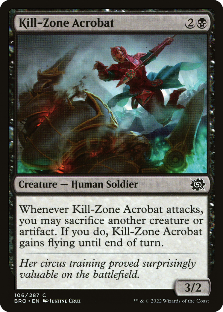 Kill-Zone Acrobat (BRO-106) [The Brothers' War] MTG Single Wizards of the Coast