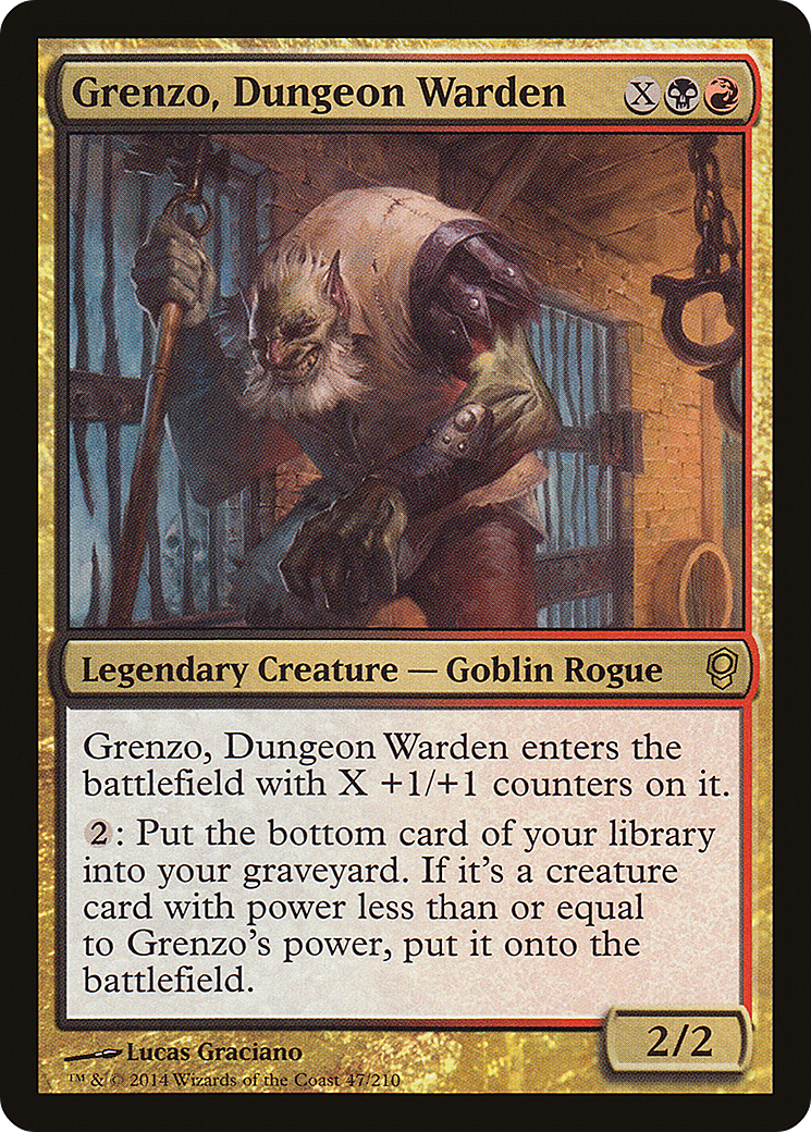 Grenzo, Dungeon Warden (CNS-047) [Conspiracy] MTG Single Wizards of the Coast