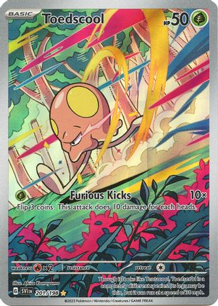 Toedscool - 201/198 Holofoil [SV: Base Set] Pokemon Single Pokémon