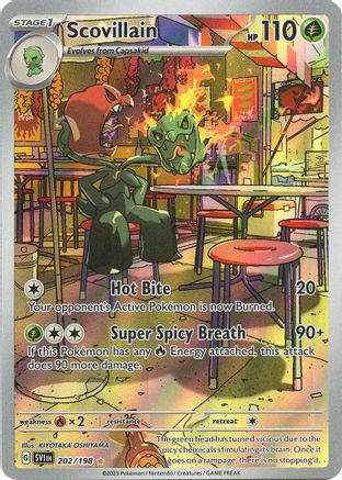 Scovillain - 202/198 Holofoil [SV: Base Set] Pokemon Single Pokémon
