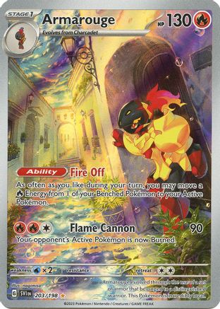 Armarouge - 203/198 Holofoil [SV: Base Set] Pokemon Single Pokémon