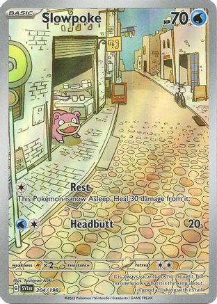 Slowpoke - 204/198 Holofoil [SV: Base Set] Pokemon Single Pokémon