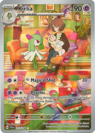 Kirlia - 212/198 Holofoil [SV: Base Set] Pokemon Single Pokémon